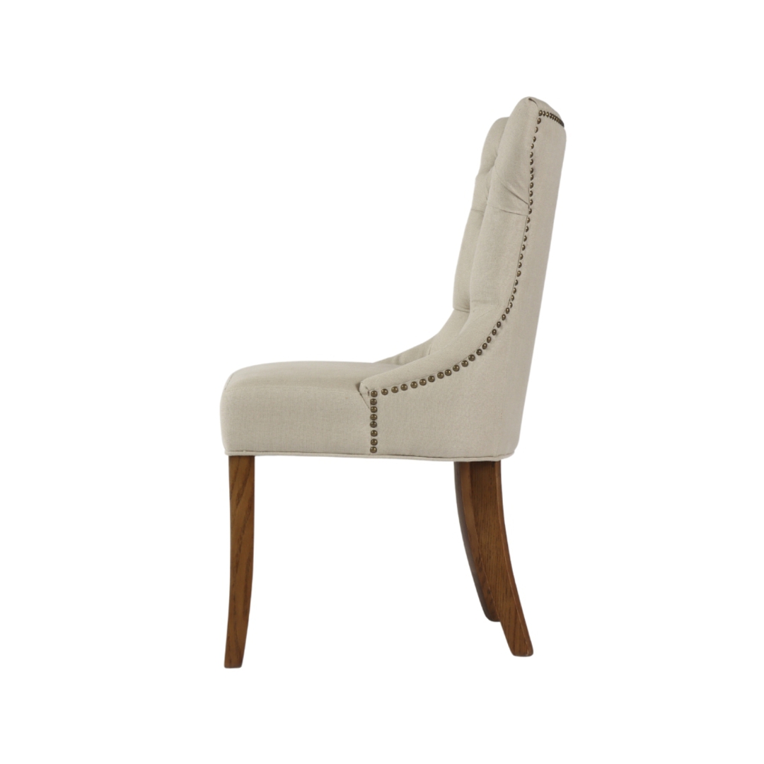 York Linen Dining Chair image 2